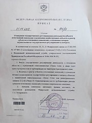 ФАС Приказ